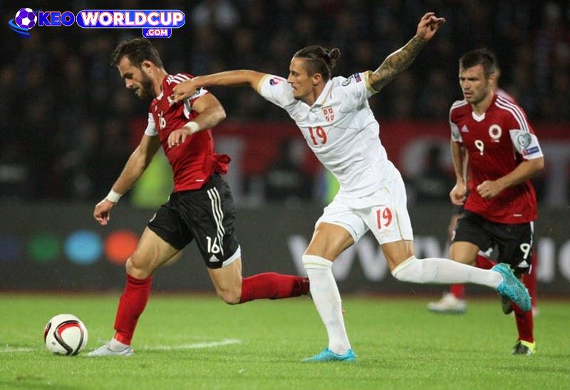 soi kèo Albania vs Serbia