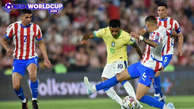 soi kèo Brazil vs Paraguay