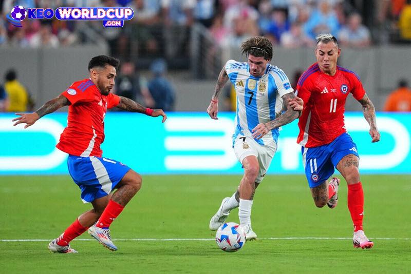 soi kèo Chile vs Argentina