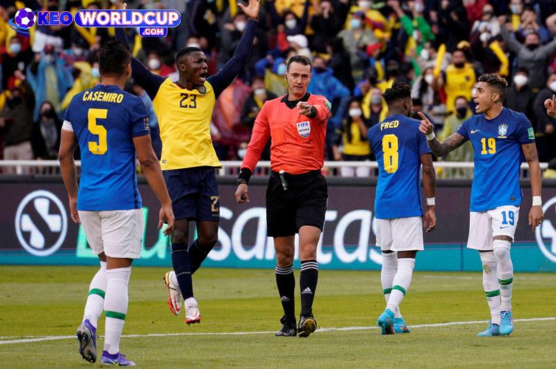 soi kèo Ecuador vs Brazil