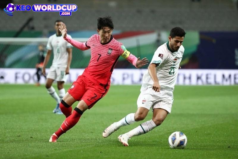 soi kèo Iraq và Hàn Quốc