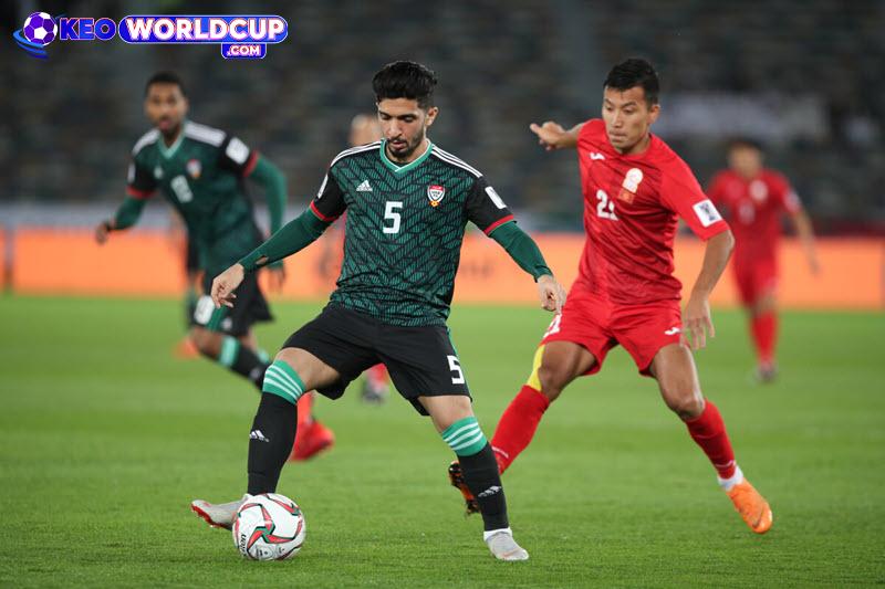 soi kèo Kyrgyzstan và UAE
