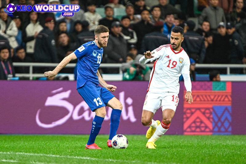 soi kèo UAE vs Uzbekistan