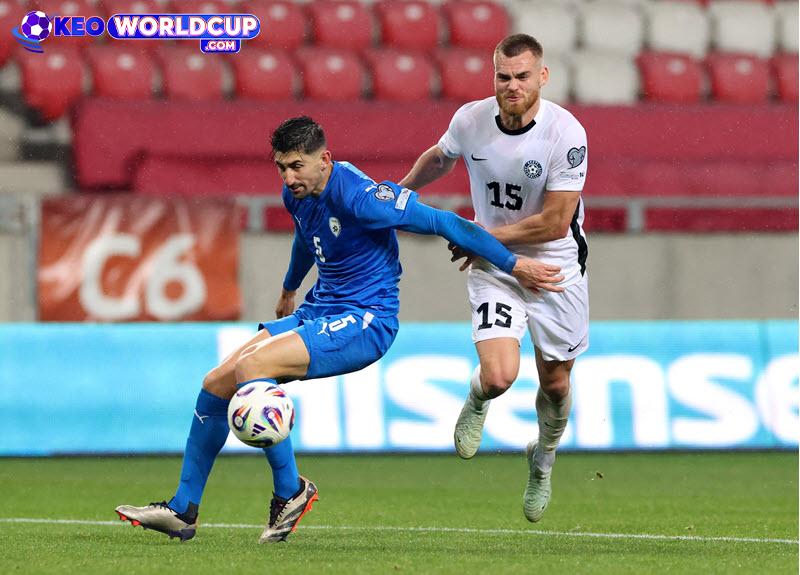 tỷ lệ kèo Estonia vs Israel