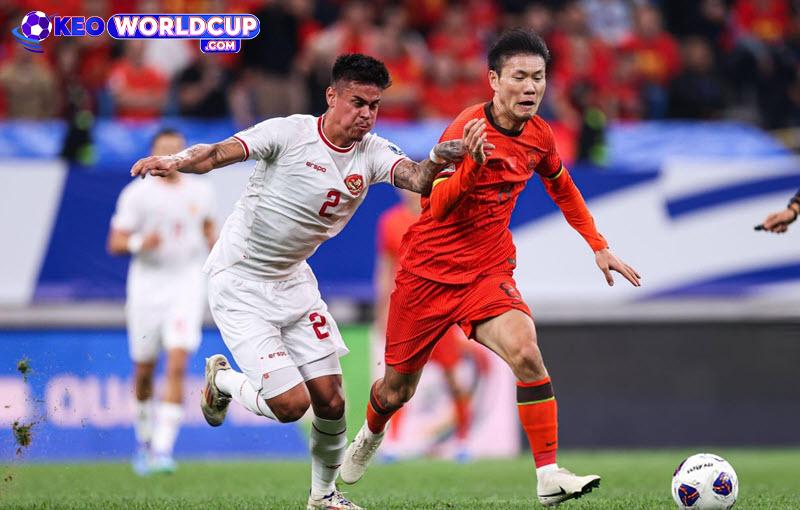 tỷ lệ kèo Indonesia vs Trung Quốc