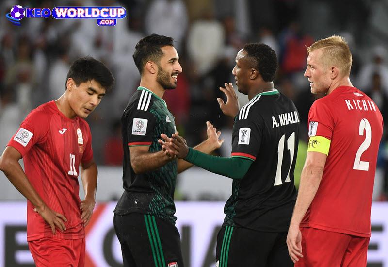 tỷ lệ kèo Kyrgyzstan vs UAE