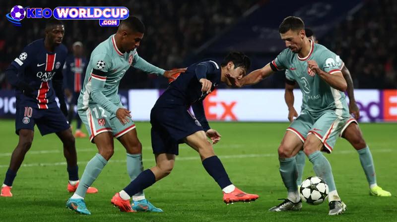 tỷ lệ kèo PSG vs Atletico Madrid