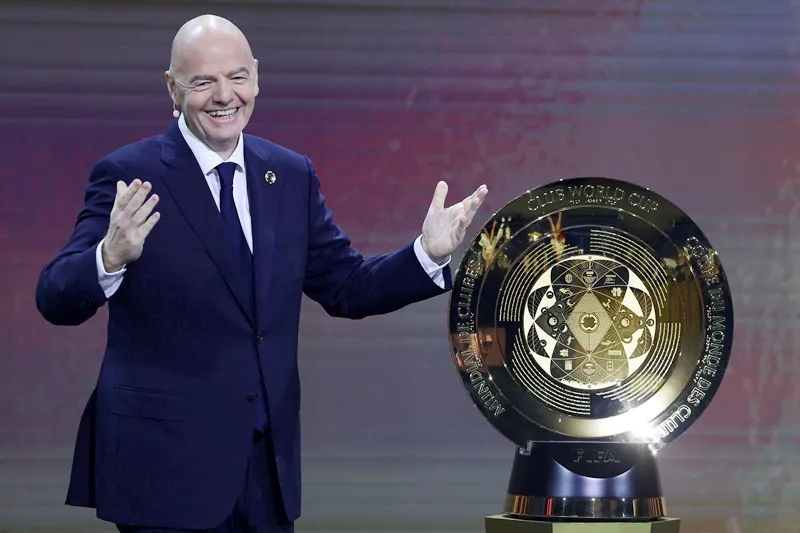 Ông Infantino đã bác bỏ hoàn toàn những lời chỉ trích trước đó về tính khả thi tài chính của giải đấu