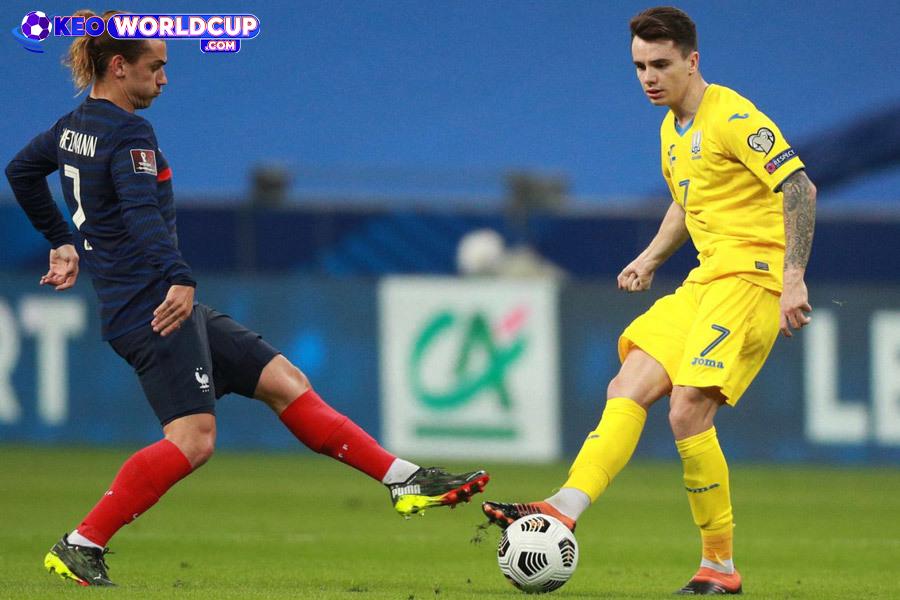 tỷ lệ bóng đá world cup Ukraine vs Pháp