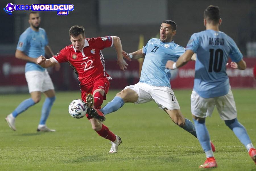 tỷ lệ kèo Moldova vs Israel