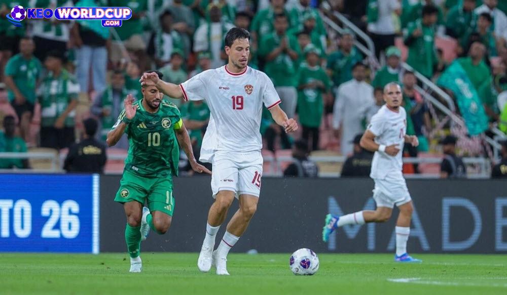 soi kèo vòng loại world cup châu á Indonesia vs Saudi Arabia