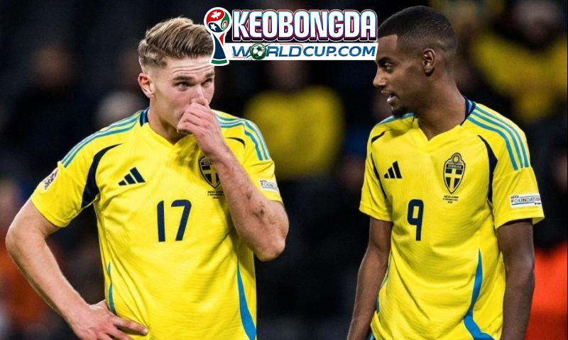 Thụy Điển: Cặp tiền đạo Isak – Gyökeres trong tay Graham Potter
