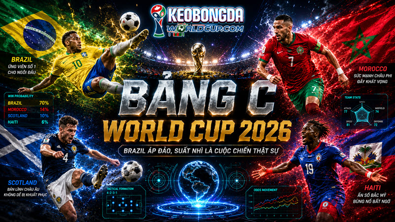 Tỷ lệ kèo bảng C WC 2026