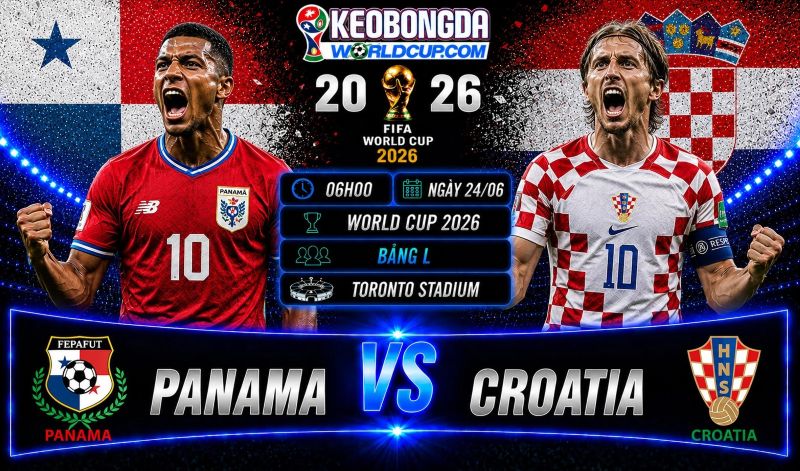 Soi kèo Panama vs Croatia, 06h00 ngày 24/06, World Cup